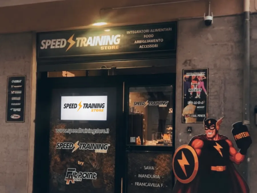 Il negozio Speed Training Store di Francavilla Fontana