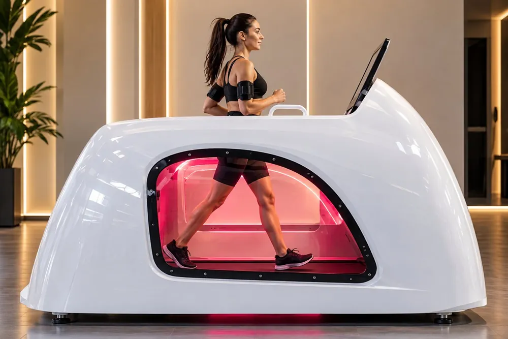 Camminata nella capsula Vacum RX